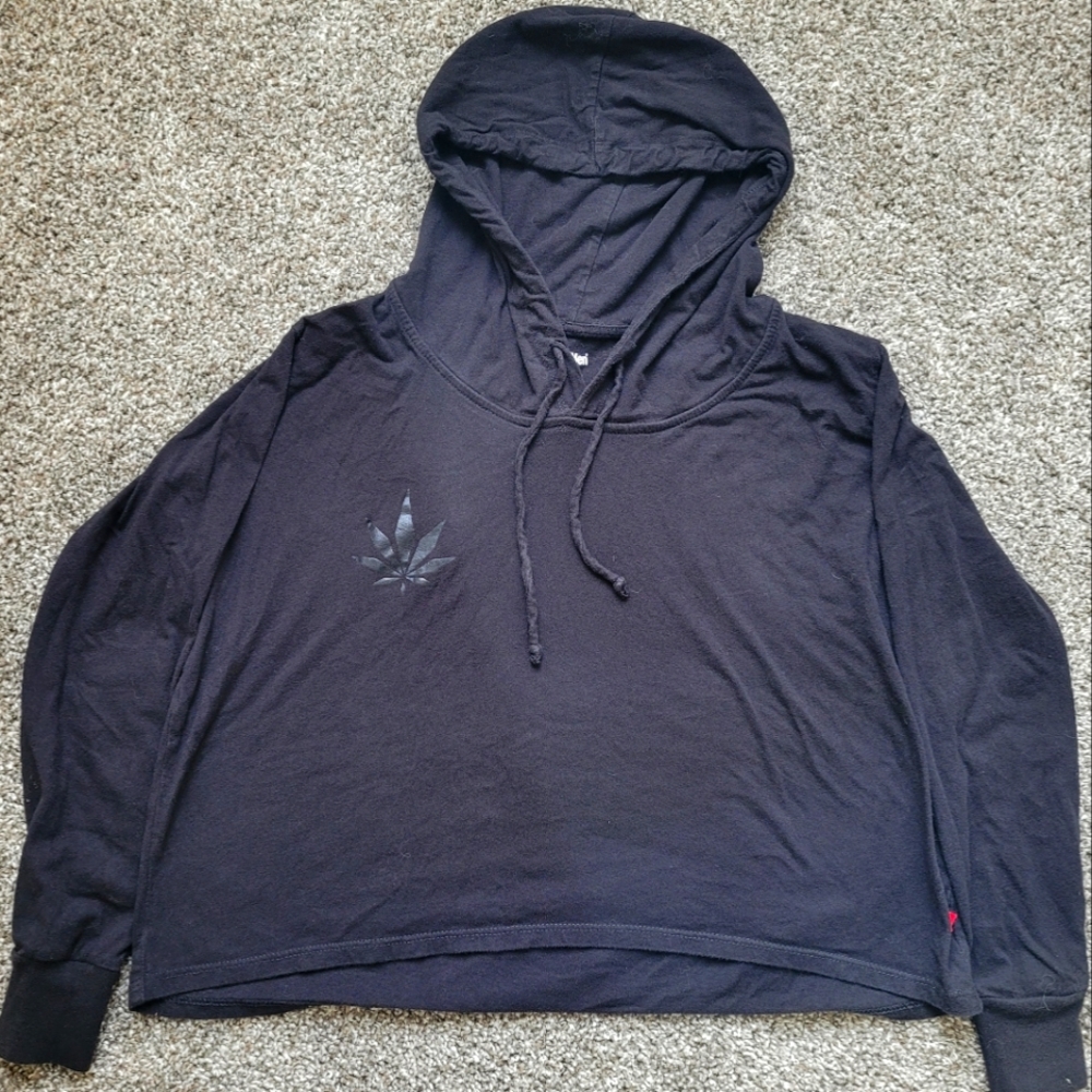 MedMen Cannabis Cropped Hoodie (XS)
